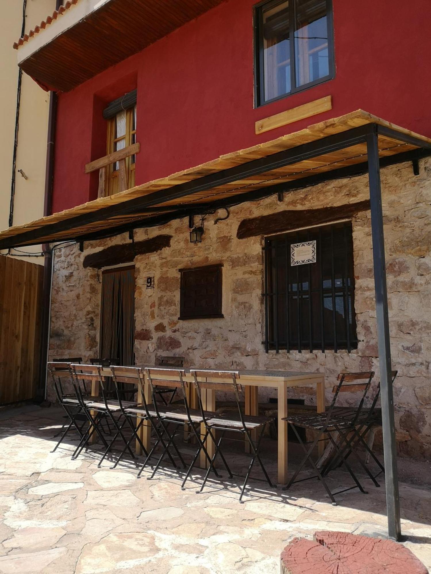 Apartament La Casa Roja Del Alto Tajo Ablanque Zewnętrze zdjęcie